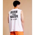 ラッシュガード Hurley/ハーレー ラッシュガード ノースリーブ/バックプリント UVカット 吸汗速乾 23S01MRG04 メンズ