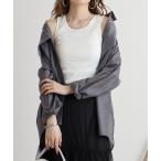 タンクトップ ノースリーブ atONE コットンフライスタンクトップ レディース