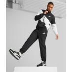 トップス PUMA プーマ メンズ PUMA POWER ウーブン ジャージ 上下セット クローズドヘム