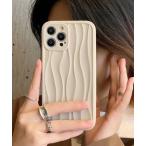 スマホケース 韓国風 Iphoneケース 15 スマホケース うねうね ウェーブ おしゃれ 11 13 14