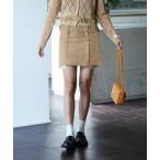 スカート ペチパンツ付きシャツヘムミニスカート