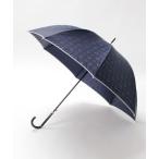 ショッピング傘 レディース 傘 長傘 耐風 ジャガードパイピング レディース