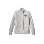 コート アウター ヒルクライマークルー前面ファスナーフリースジャケット レディース