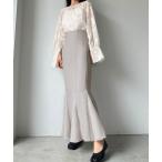 スカート シアーマーメイドスカート