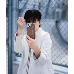スマホケース ajew/エジュー/Dress NYLON チェーンストラップ14/16e共通対応ケース