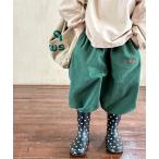ショッピングKIDS パンツ 「aimoha-KIDS-」子供服　ワンポイント刺繍入りバルーンパンツ キッズ 子供服 男の子 女の子