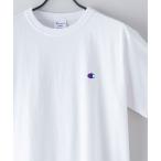tシャツ 「CHAMPION/チャンピオン」ワンポイント ブランドロゴ　刺繍　Ｔシャツ ＵＳＡコットン100％ サスティナブル メンズ レディース