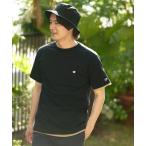 tシャツ 「CHAMPION/チャンピオン」ワンポイント ブランドロゴ　刺繍　Ｔシャツ ＵＳＡコットン100％ サスティナブル メンズ レディース
