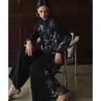  платье [Callarus] yoke переключатель ....chu-ru используя дизайн блуза [ одиночный товар ]