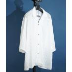 シャツ ビッグシルエット レースシャツ　