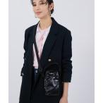 ショルダーバッグ バッグ MINI PHONE CROSSBODY ブラックシャイン レディース メンズ