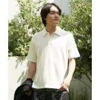 ポロシャツ 「RACOOL/ラクール」ポロシャツ　 接触冷感　 ソフトタッチ 　ストレッチ 　滑らか 　快適　 夏服　 クールビズ　 レーヨン メンズ