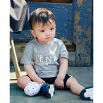 ベビー服 ロンパース 「BASIC」エトワールロゴ半袖コンビネゾン baby(70cm-80cm)