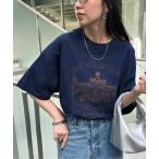 レディース tシャツ Tシャツ 「ユニセックス」モチーフ刺繍ロゴTシャツ