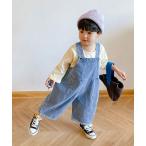 サロペット オーバーオール 「 Bambin / ボンバン 」 ワイドシルエット デニム オーバーオール キッズ 子供服 男の子 女の子