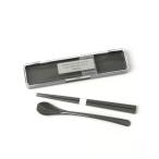 カトラリー モノクロ箸＆スプーンセット / 196333