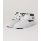 スニーカー VANS ヴァンズ SKATE HALF CAB スケートハーフキャブ VN0A5FCDWGR WHITE/GREEN メンズ レディース