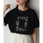tシャツ Tシャツ GILDAN スクエアロゴプリントT レディース