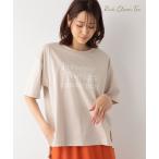 tシャツ Tシャツ レディース リッチクリーンプリントT半袖/163487