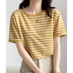 tシャツ ボーダー半袖Tシャツ レディース