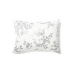 ベッド 寝具 ふわろ 冷感まくらカバー 700×500 クラシックフラワー グレー