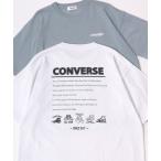 tシャツ Tシャツ レディース CONVERSE/コンバース オーバーサイズ オールスター スニーカー バックプリント ロゴ ワンポイント刺繍 半袖T