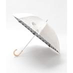 傘 レディース 晴雨兼用日傘　幾何刺繍