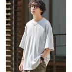 ショッピングtシャツ メンズ tシャツ Tシャツ メンズ 度詰めドライタッチワッフル ルーズS/Sカットソー