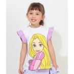 tシャツ プリンセス チュール袖 ディズニー Tシャツ 8094K キッズ 子供服 男の子 女の子