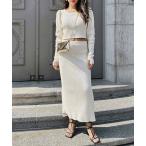 セットアップ パフショルダーセットアップ レディース