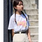 レディース tシャツ Tシャツ ROXY MUSIC 半袖Tシャツ