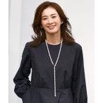 ネックレス 「杏さん着用」パールラリエットネックレス レディース