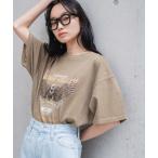 ショッピングカットソー tシャツ Tシャツ レディース WEGO/ピグメントBIGTシャツ