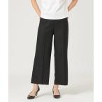 パンツ 「美シリーズ」「セットアップ対応」「ウォッシャブル」リネンライクブッチャーワイドパンツ レディース