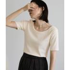 tシャツ 「サイズ展開あり」バレエネックハーフスリーブカットソー レディース