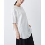 tシャツ USAコットンラウンドヘムTシ