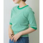 tシャツ アソートテレコボーダーCT レディース
