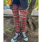 レギンス スパッツ 「 HealthKnit / ヘルスニット 」幾何学模様 総柄 レギンス 4167 SIP レディース メンズ