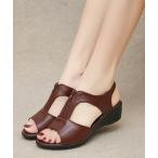 ショッピングウェッジソール サンダル オープントゥウェッジソールサンダル レディース