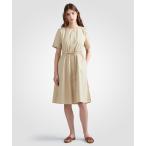 ワンピース ショートスリーブニーシャツワンピース