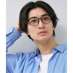 伊達メガネ メガネ 眼鏡 オーバル型メガネ |黒縁メガネ| |BASIC(ベーシック) メンズ レディース