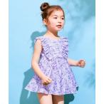 水着 花柄 チュニック 水着 キッズ 子供 女の子