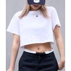 tシャツ 夏の新作 大人気チビT クロップド 半袖Tシャツ レディース
