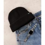 ニット帽 ニットキャップ HUF(ハフ)/ブランドロゴ ワンポイント ビーニー/HUF SET USUAL BEANIE メンズ レディース