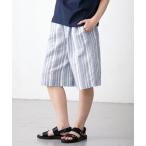 ショッピングハーフパンツ レディース パンツ 「WOMEN」コットンリネン　ハーフパンツ レディース