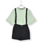 tシャツ Tシャツ キッズ ZIDDY/ミニタリーカーゴショートパンツ＆Tシャツセット(130~160cm)