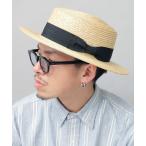 帽子 ハット 麦わら ロングブリム カンカン帽 メンズ レディース