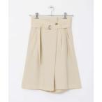 パンツ ミドルラップハーフパンツ レディース