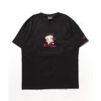 メンズ tシャツ Tシャツ LOWBLOW KNUCKLE / ローブローナックル / BETTY BOOP / バタフライBETTY Ｔシャツ (M