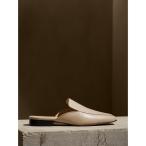 パンプス ボンドレザーミュール